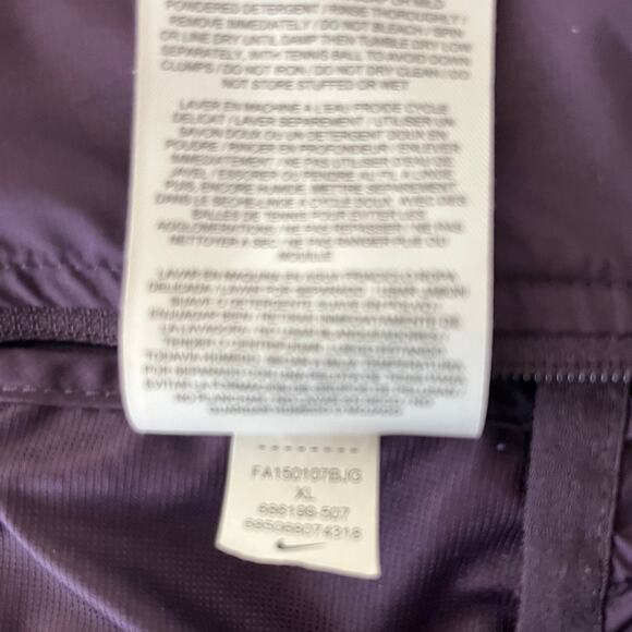 Nike Quilted Puffer Running Vest Womens XL / TG - Picture 6 of 7